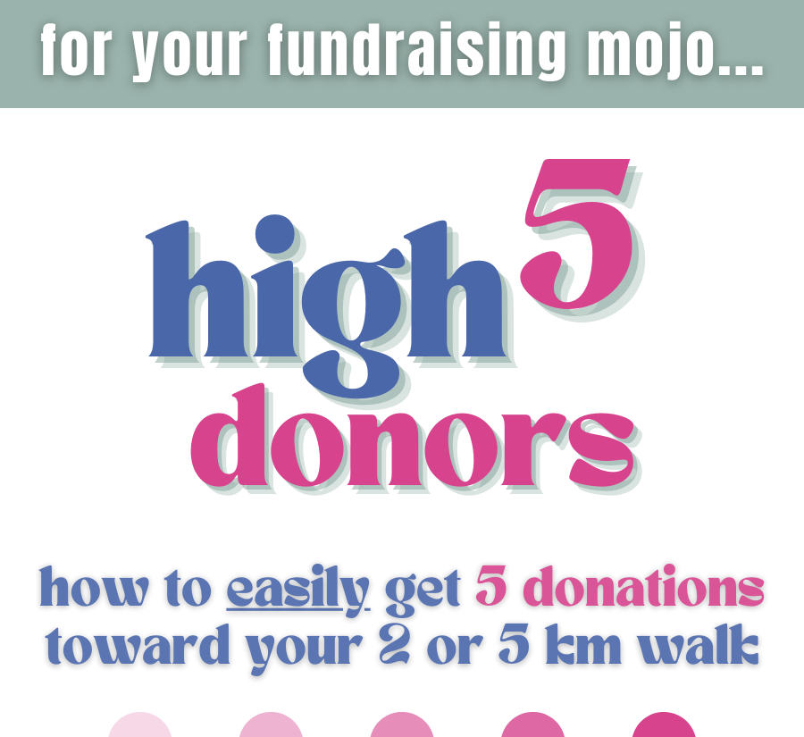 high 5 donors