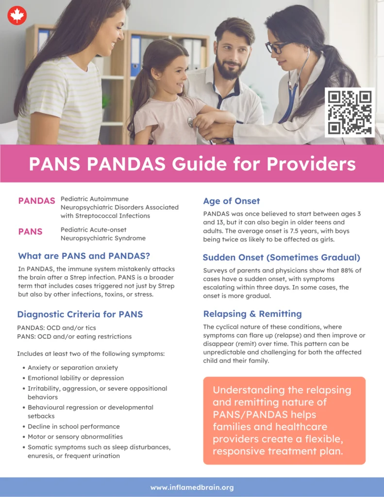 PANS PANDAS Guide for Providers