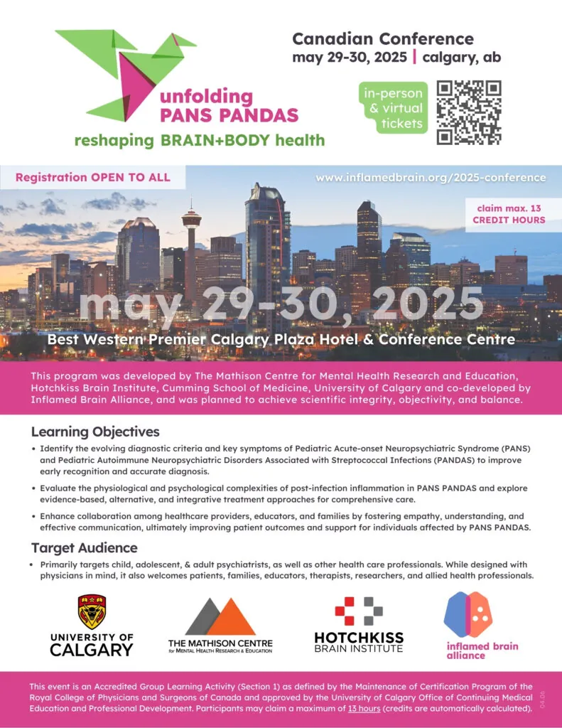 unfolding PANS PANDAS Conference - 8.5x11 poster - 2025.04.06