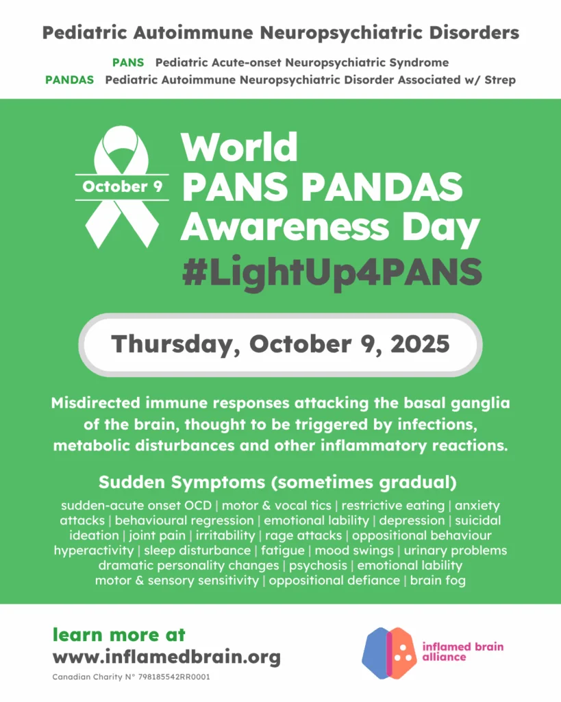 #Light4PANS - Awareness Day Poster 4x5 - IBA Example