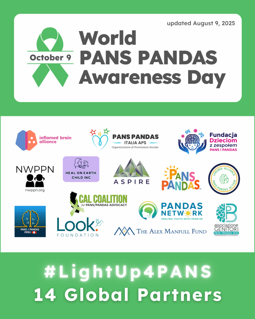2025 #LightUp4PANS - Aug 9 - Partners