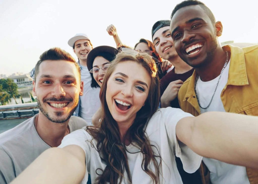diverse adults